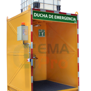 ducha de emergencia con cabina gemapro