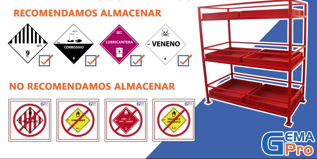 Estanterías Suspel Gemapro