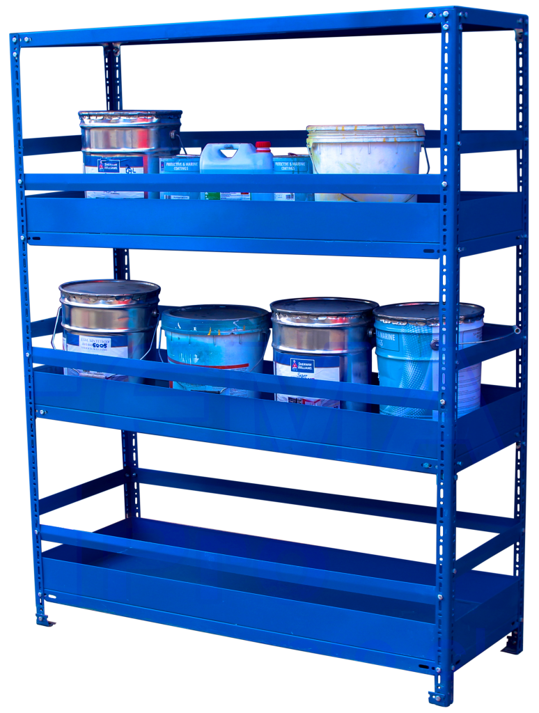 estantes de almacenamiento