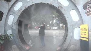 Túnel Desinfectante Caso China