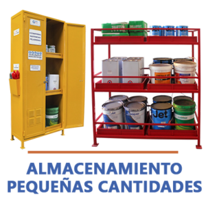 ALMACENAMIENTO PEQUEÑAS CANTIDADES GEMAPRO