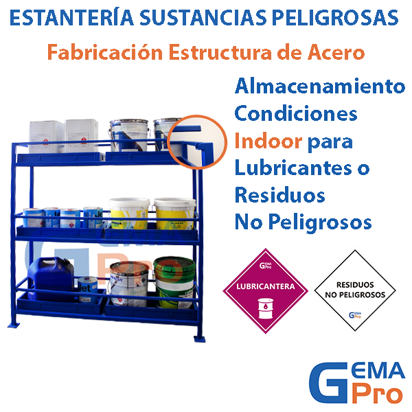 ESTANTERÍA DE ACERO
