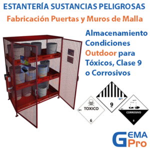 Estantería Sustancias Peligrosas Gemapro