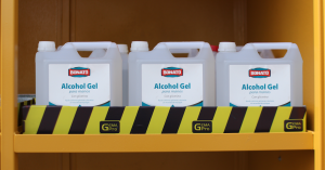 Alcohol Gel en Estantería Gemapro