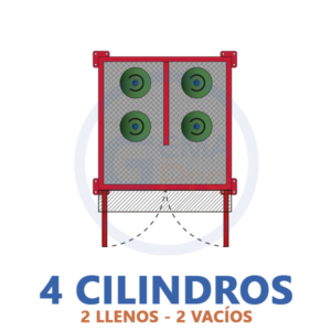 bodega para cilindros de gas Gemapro