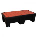 pallet poli 2 tambores