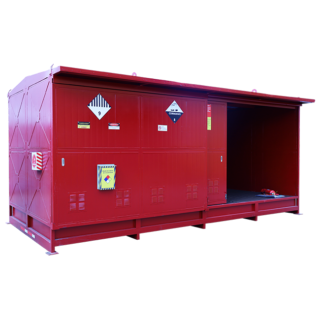 Bodega 8 Pallets puertas corredizas