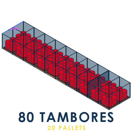 BSP-20 Bodegas Ensamblables_80 tambores