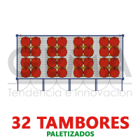 Bodega Sustancia y Residuos Peligrosos 32 Tambores pale